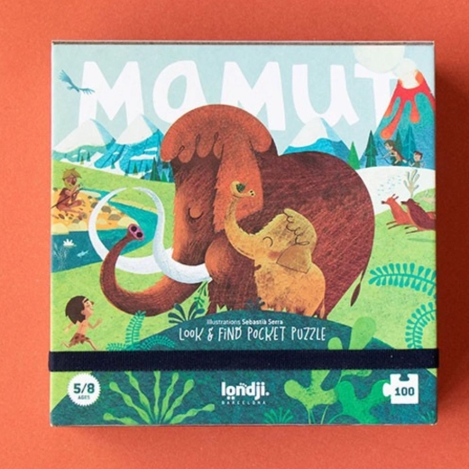 Londji Puzzle Mammut (100 Teile)