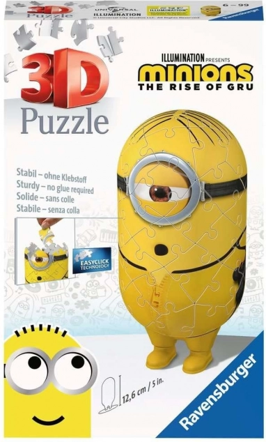3D-Puzzle Minions 2: Kung Fu von Ravensburger, 54 Teile