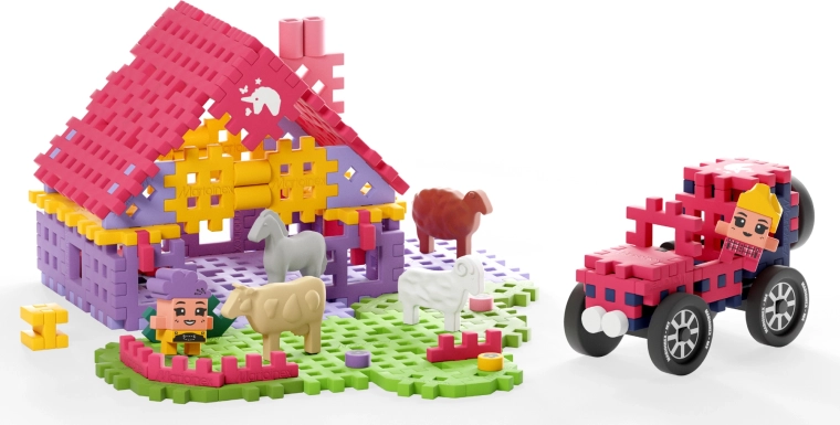 Bauen Sie Ihre eigene niedliche Ranch