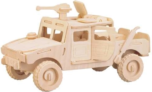 Woodcraft Holz-3D-Puzzle Kampffahrzeug