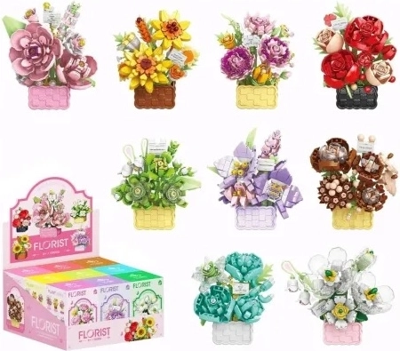 Kreativ-Bausatz Blumen