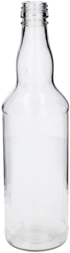 Glasflasche Spirit 500 ml mit Schraubverschluss