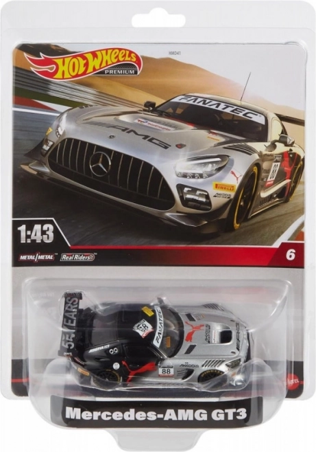 Replika eines Rennwagens Mercedes Hot Wheels 1:43