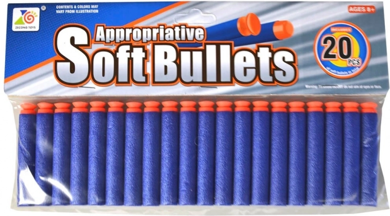 Saugnapfgeschosse 20 Stück für Spielzeug
