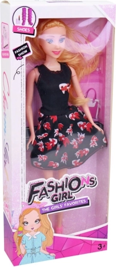 Puppe im Kleid 29 cm