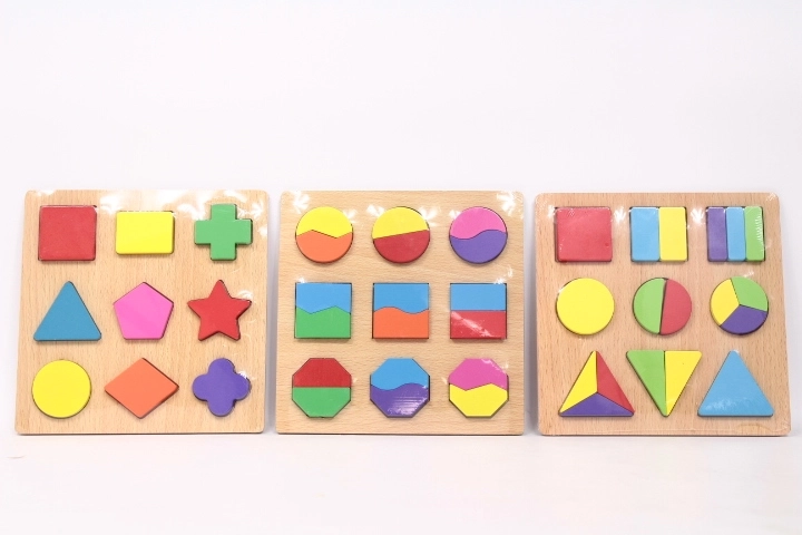 Pädagogisches Holzpuzzle