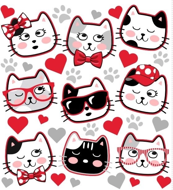 Bügelaufkleber Waschbären für Kleidung