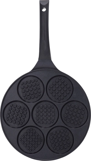 Valdinox Gusseisenpfanne für Pfannkuchen und Spiegeleier 26 cm