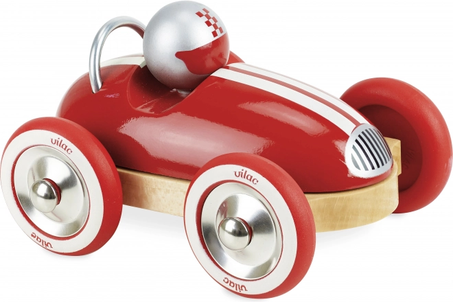 Holzauto Roadster Vintage Rot
