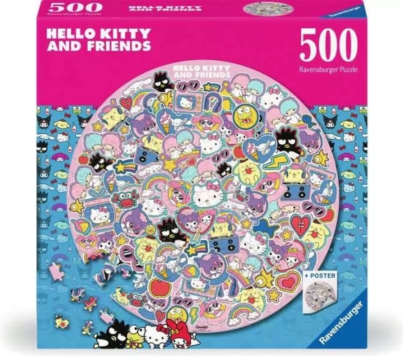 Ravensburger Rundpuzzle Hello Kitty 500 Teile