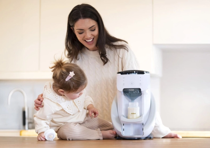 Große Behälter und LED-Nachtlicht