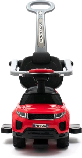 Sicheres Fahren mit Halt und Schutzbügeln