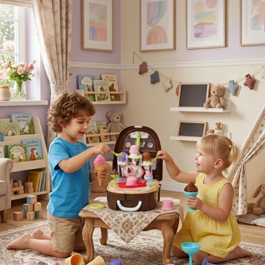 Spaß für kleine Eisverkäufer