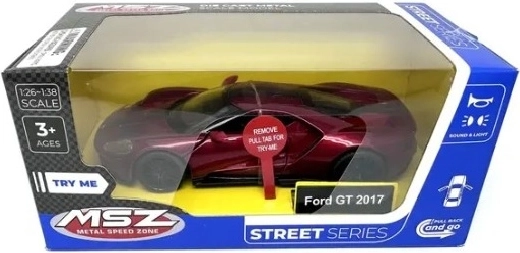 MSZ Ford GT 2017 rotes Automodell mit Licht- und Soundeffekten