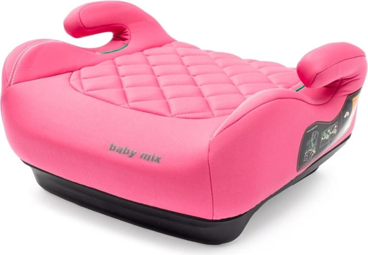 Baby Mix Hero i-Size rosa Sitzerhöhung fürs Auto