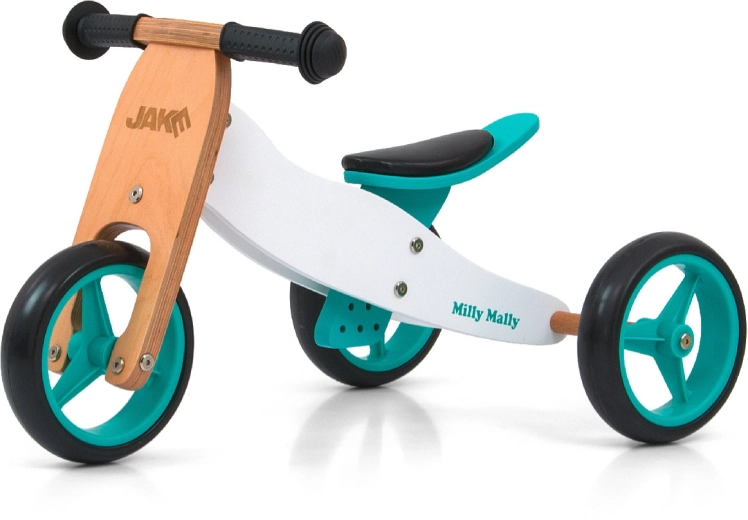 Milly Mally Kinder-Laufrad Jake 2in1 Classic Mint