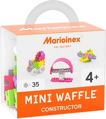 Mini Waffle Konstruktionsbausteine für Mädchen, 35 Teile