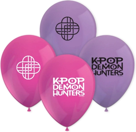 Demon Hunters K-POP-Motivballons, 8 Stk.