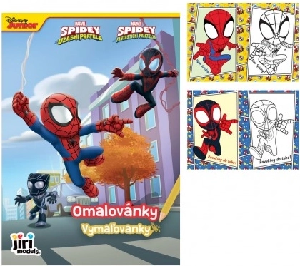 Malbuch SPIDEY A5 15 × 21 cm