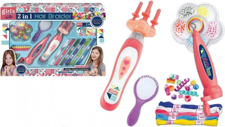 Batteriebetriebenes Haarperlen-Set