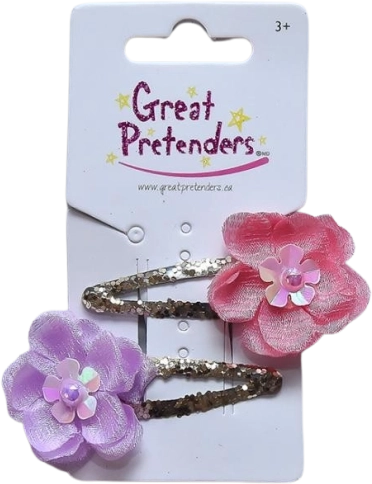 Blumenspangen für kleine Prinzessinnen