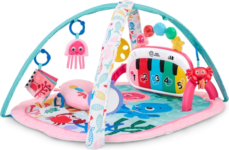 Baby Einstein Aktivitätsdecke 4-in-1 Kickin' Tunes Jellyfish Jamboree