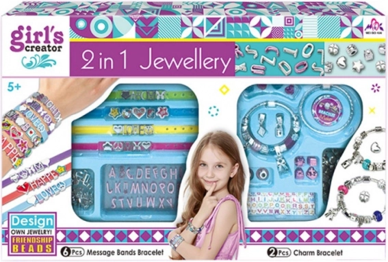 Askato kreative Armband-Bastelset für Kinder