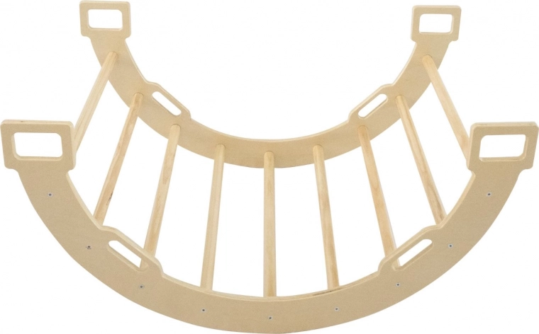 Holzleiter und Schaukel mit Kissen 2-in-1 CHIPOLINO