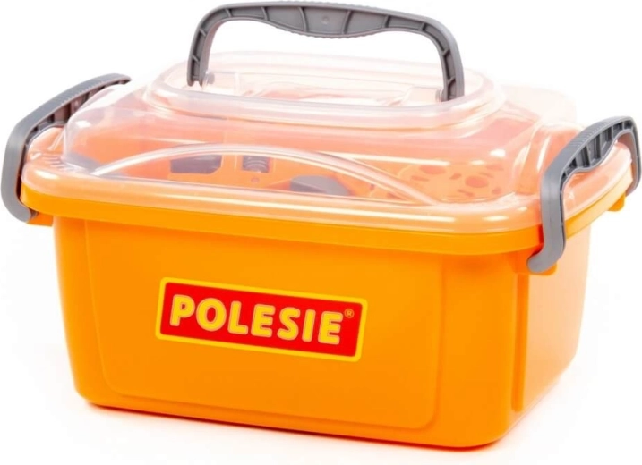 Tragbare Box mit sicherem Verschluss