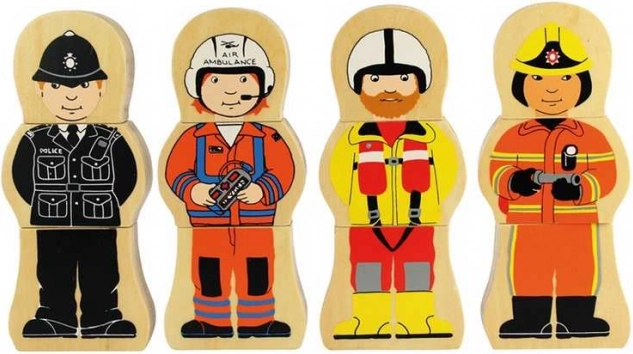 Holzpuzzle Berufe von Bigjigs Toys