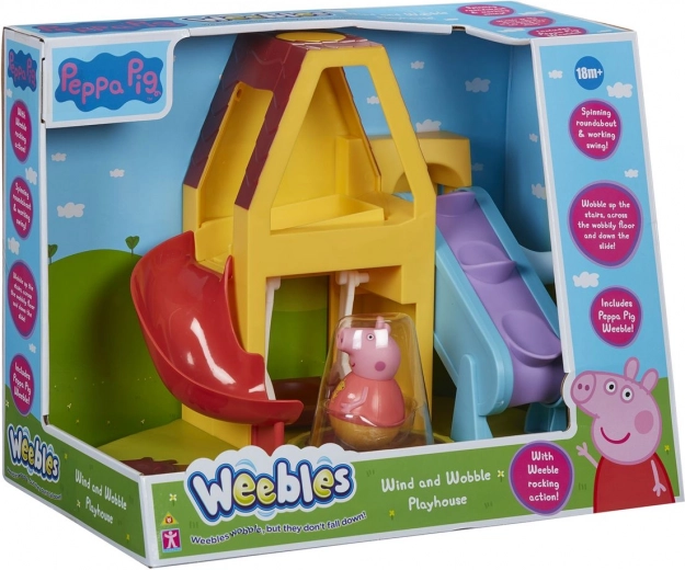 Peppa Pig Weebles Wackel-Spielhaus