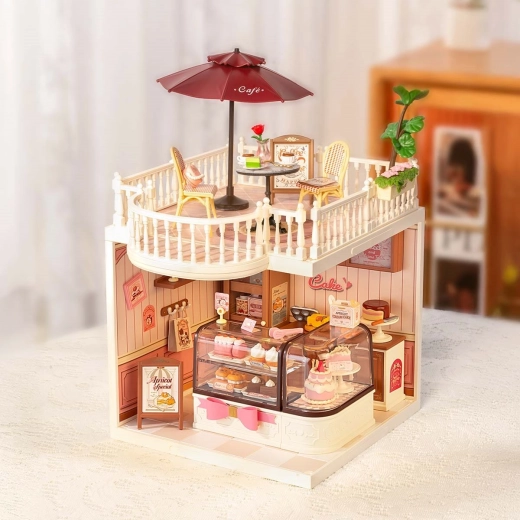 Authentische Café-Details