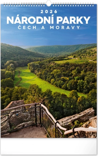 Wandkalender Nationalparks Böhmens und Mährens 2026