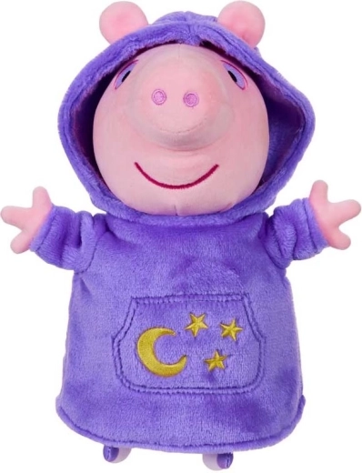 Hasbro Peppa Wutz Schlaf Plüschspielzeug mit Stimme