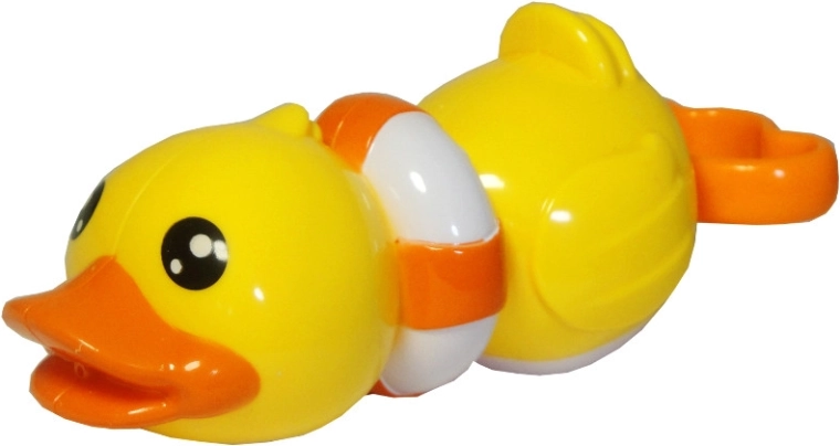 Badeente mit Wasser-Spritzpumpe