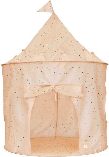 3 Sprouts Kinderzelt aus recyceltem Polyester Terrazzo Clay