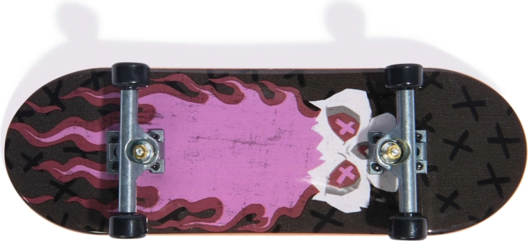 Realistisches Mini-Skateboard-Deck