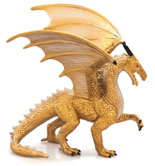 Mojo Goldener Drache – Sammlerfigur Deluxe