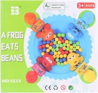 Hungrige Frösche – interaktives Brettspiel für Kinder ab 3 Jahren