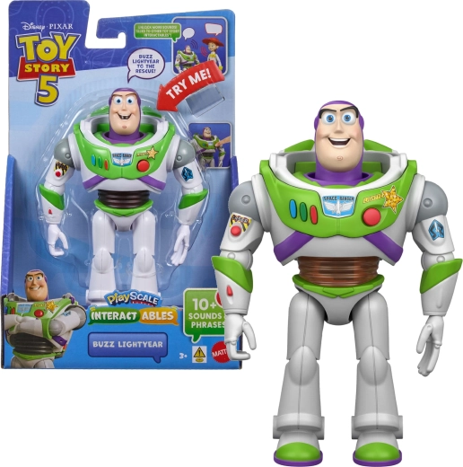Mattel Disney Toy Story interaktive Figur Buzz Lightyear 18 cm (EN)