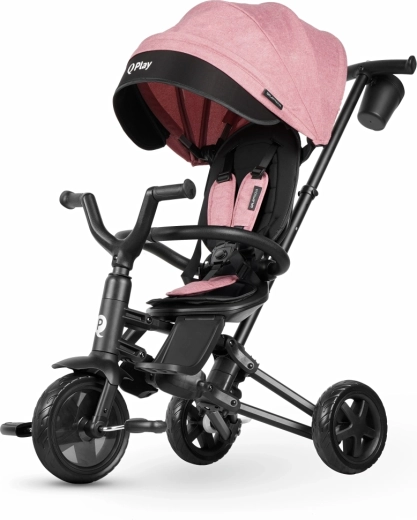 QPlay Kinder-Falt-Dreirad Nova Niello Pink