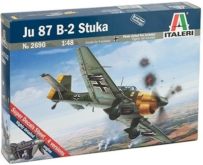 Modellflugzeug Junkers JU-87 B Stuka Schlacht um Britannien
