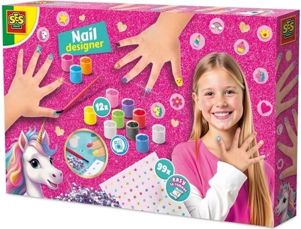 SES Einhorn – Nageldesign-Set
