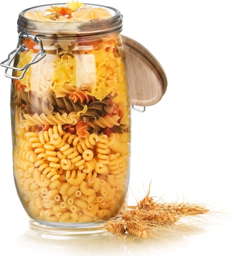 Großes Volumen 2,3 l für Pasta und Vorräte