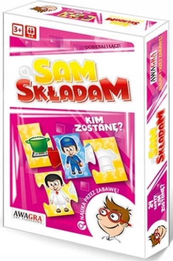 Wer werde ich sein? Lernpuzzle – Gesellschaftsspiel über Berufe