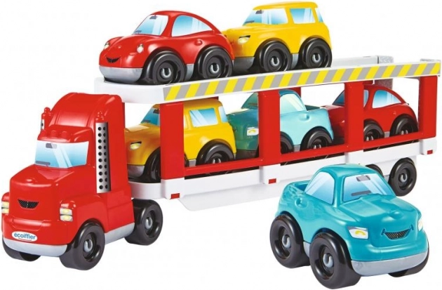 Abrick Transporter mit 6 Autos