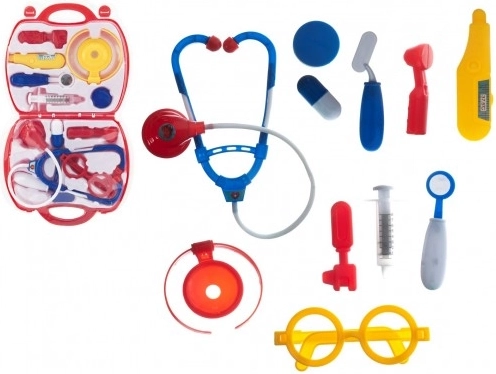 Kindärztliches Set im Kunststoffkoffer