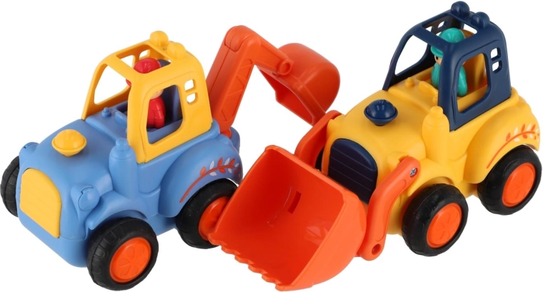 Baumaschine für Baustellenspiele