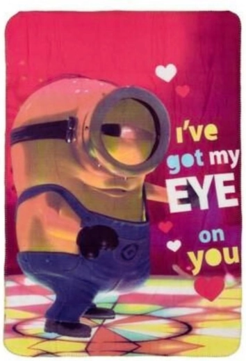 Fleece-Decke Minions