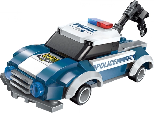 Qman Raging Warrior – Polizeiauto mit Seilwinde